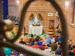 Перэгрынацыя фігуркі Маці Божай Фацімскай