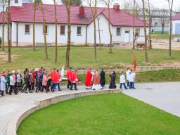 Перэгрынацыя фігуркі Маці Божай Фацімскай