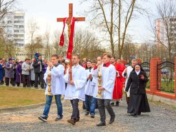 Перэгрынацыя фігуркі Маці Божай Фацімскай