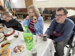 2022-11-20 Майстар-клас для нашых сяброў на колах Pasta alla carbonara