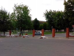 Устаноўка сталбоў