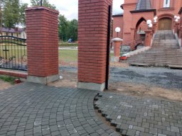 Укладка тратуарнай пліткі