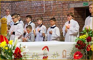 Міністранты парафіі