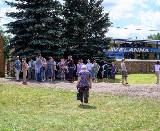 Obraz do wydarzenia Вернікі нашай парафіі здзейснілі аўтобусную пілігрымку па святынях Гродзеншчыны