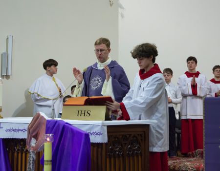 Фота да артыкула з назвайВелікапосныя рэкалекцыі з паўлінам а. Ануфрыем Альховікам