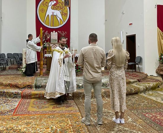 Obraz do wydarzenia Новыя пастулянты ў Францішканскім Ордэне Свецкіх 3.04.2024