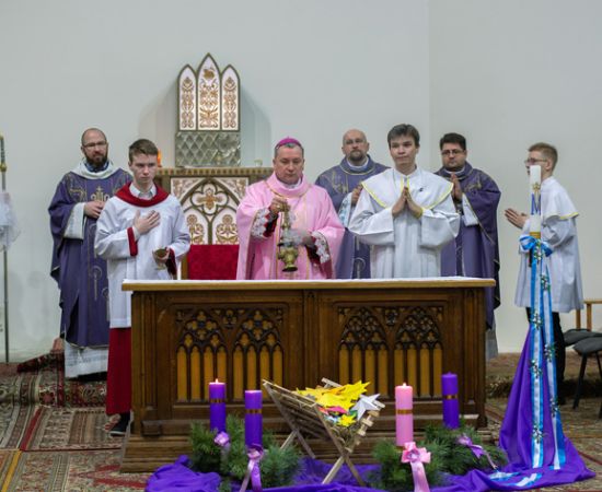Obraz do wydarzenia Благаслаўленне касцёла 12.12.2021